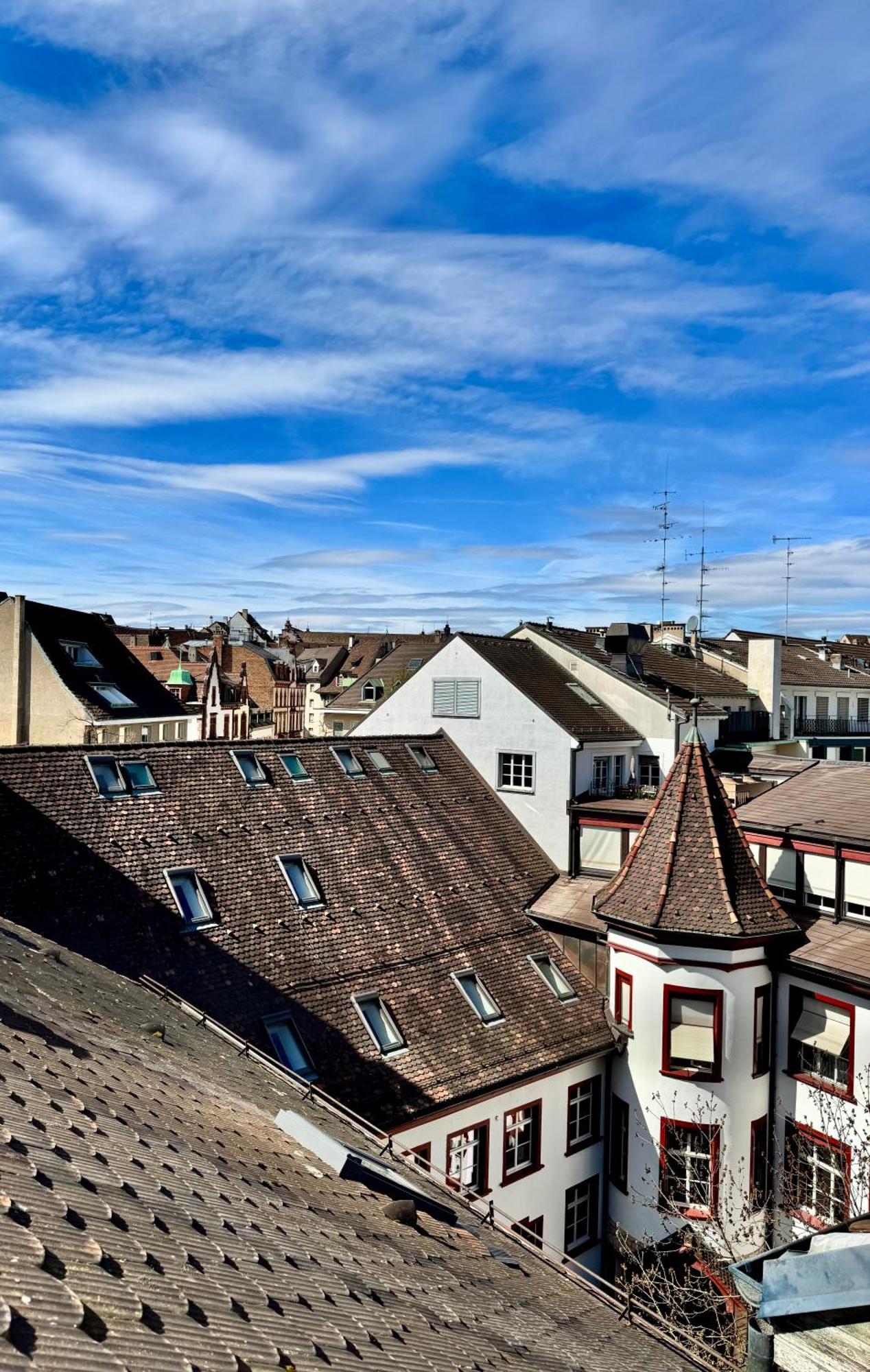 בזל City Center Rooftop Balcony-Studio At Town Hall מראה חיצוני תמונה